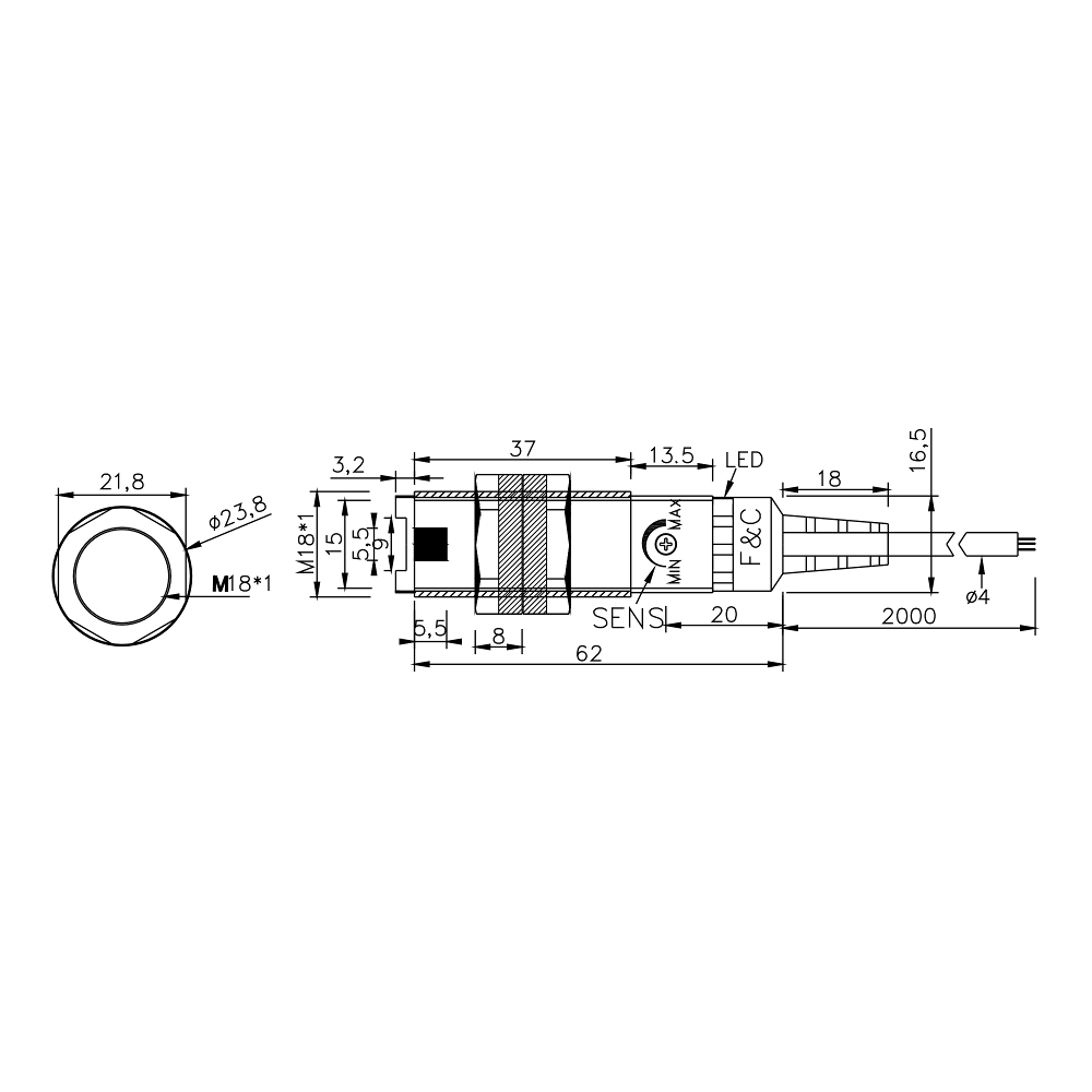 DR18MI-S200PC R2M